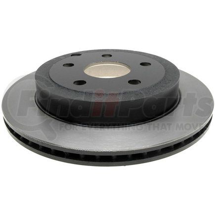 18A2659 by ACDELCO - Disc Brake Rotor - 5 Lug Holes, Cast Iron, Plain Turned, Vented, Rear