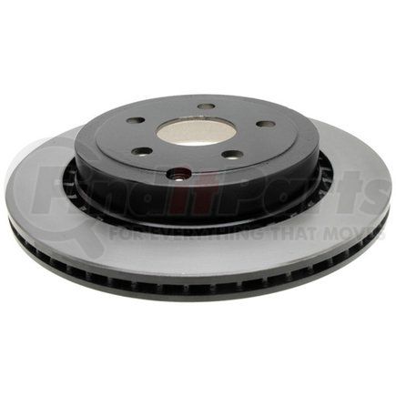 18A2662 by ACDELCO - Disc Brake Rotor - 5 Lug Holes, Cast Iron, Plain Turned, Vented, Rear