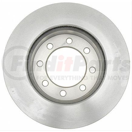 18A2680 by ACDELCO - Disc Brake Rotor - 8 Lug Holes, Cast Iron, Plain, Turned Ground, Vented, Front