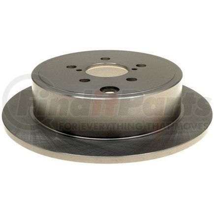 18A2683A by ACDELCO - Disc Brake Rotor - 5 Lug Holes, Cast Iron, Non-Coated, Plain Solid, Rear