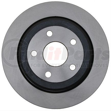 18A2794AC by ACDELCO - Disc Brake Rotor - 5 Lug Holes, Cast Iron, Coated, Plain Vented, Rear