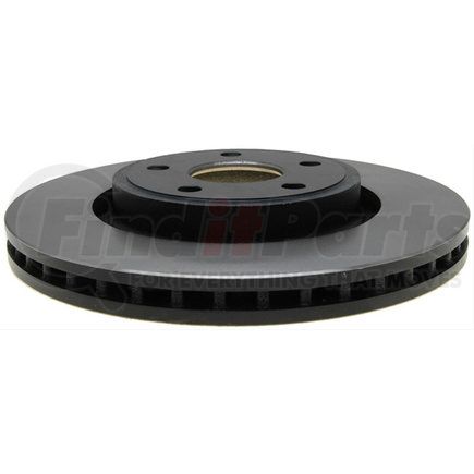 18A2795 by ACDELCO - Disc Brake Rotor - 5 Lug Holes, Cast Iron, Plain, Turned Ground, Vented, Front