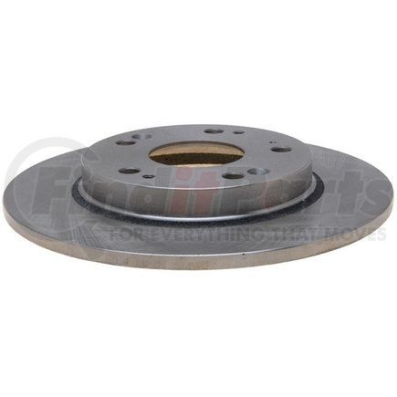 18A2824A by ACDELCO - Disc Brake Rotor - 5 Lug Holes, Cast Iron, Plain, Solid, Turned Ground, Rear