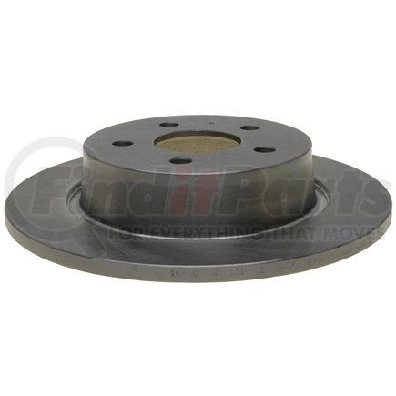 18A2963A by ACDELCO - Disc Brake Rotor - 5 Lug Holes, Cast Iron, Non-Coated, Plain Solid, Rear