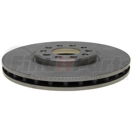 18A2961A by ACDELCO - Disc Brake Rotor - 10 Lug Holes, Cast Iron, Non-Coated, Plain, Vented, Front