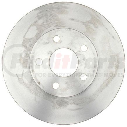 18A407A by ACDELCO - Disc Brake Rotor - 5 Lug Holes, Cast Iron, Non-Coated, Plain, Vented, Front