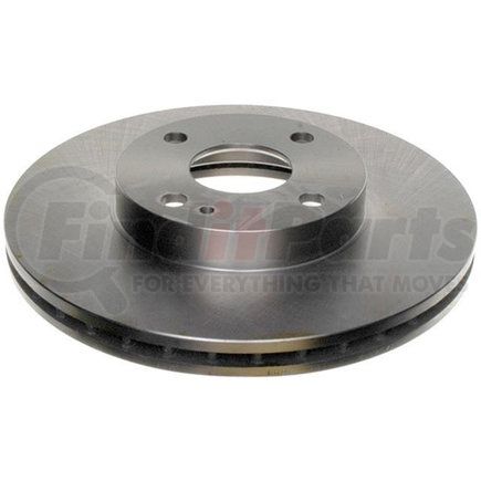 18A402A by ACDELCO - Disc Brake Rotor - 4 Lug Holes, Cast Iron, Non-Coated, Plain, Vented, Front