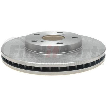 18A471A by ACDELCO - Disc Brake Rotor - 5 Lug Holes, Cast Iron, Non-Coated, Plain, Vented, Front