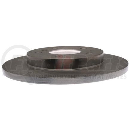 18A81033A by ACDELCO - Disc Brake Rotor - 6 Lug Holes, Cast Iron, Non-Coated, Plain Solid, Rear