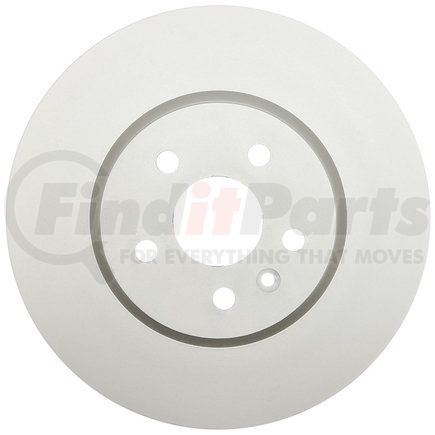 18A81034 by ACDELCO - Disc Brake Rotor - 6 Lug Holes, Cast Iron, Plain Vented, Front