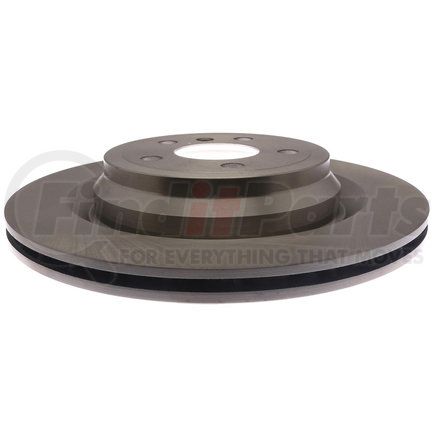 18A81085A by ACDELCO - Disc Brake Rotor - 6 Lug Holes, Cast Iron, Non-Coated, Plain, Vented, Rear