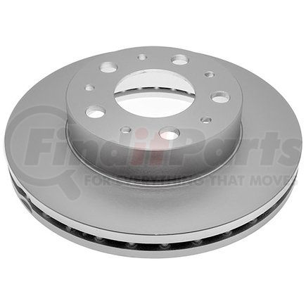 18A81766 by ACDELCO - Disc Brake Rotor - 10 Lug Holes, Cast Iron, Plain Vented, Front