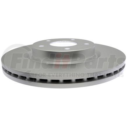 18A81780 by ACDELCO - Disc Brake Rotor - 5 Lug Holes, Cast Iron, Plain Vented, Front