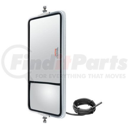 601274 by RETRAC MIRROR - 7in. X 16in. Mirror Head, Sst, Dual Vision, Heated