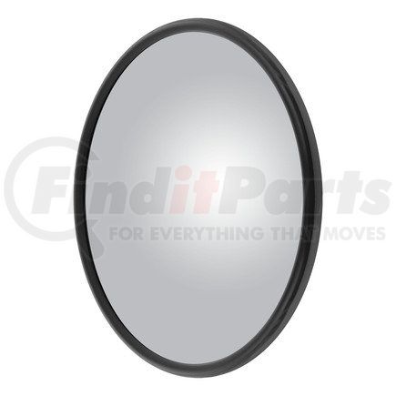 604827 by RETRAC MIRROR - 8in. Round Mir Head, Offset Convex, Black, Pbs