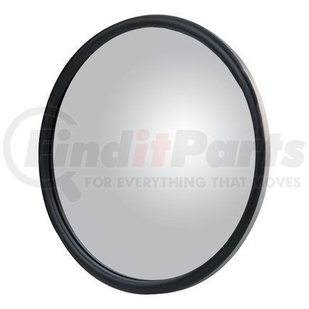 610193 by RETRAC MIRROR - Side View Mirror, 6", Round, Convex, Stainless Steel, with J Bracket