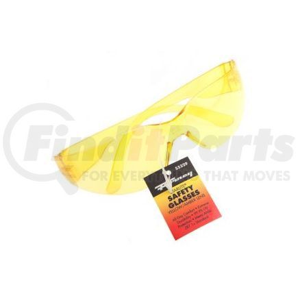 55329 by FORNEY INDUSTRIES INC. - Safety Glasses, Starlite™ Yellow with Amber Lens