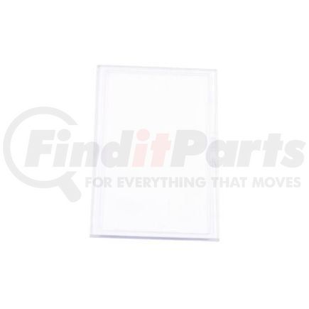56800 by FORNEY INDUSTRIES INC. - Replacement Clear Cover Lens, Plastic 2" x 4-1/4"
