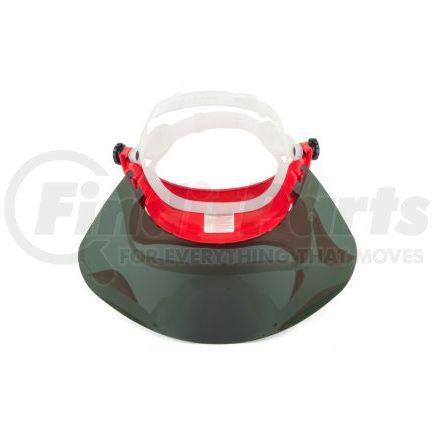 58604 by FORNEY INDUSTRIES INC. - Face Shield, Green, Lightweight (Not for Cutting or Brazing) with Pin-type Headgear