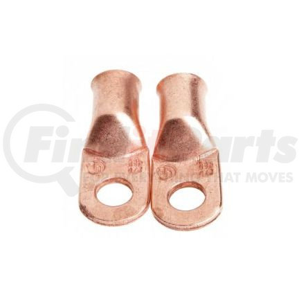 60098 by FORNEY INDUSTRIES INC. - Cable Lug, Premium Copper, #2/0 Cable x 3/8" Stud (Carded), 2-Pack