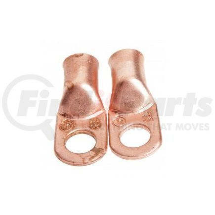 60100 by FORNEY INDUSTRIES INC. - Cable Lug, Premium Copper, #3/0 Cable x 1/2" Stud (Carded), 2-Pack