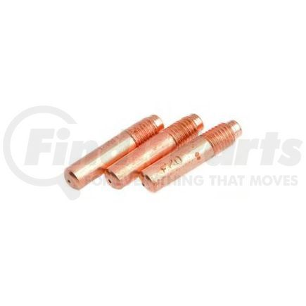 60164 by FORNEY INDUSTRIES INC. - MIG Contact Tip .024"/.025" Hobart® & Miller® Compatible, 3-Pack