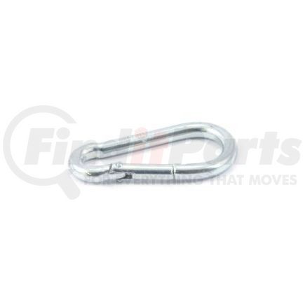 61303 by FORNEY INDUSTRIES INC. - Spring Hook 60mm with 6mm Pin, Zinc Plated