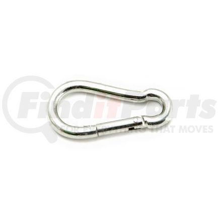 61305 by FORNEY INDUSTRIES INC. - Spring Hook 90mm with 9mm Pin, Zinc Plated