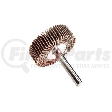 60187 by FORNEY INDUSTRIES INC. - Flap Wheel, 1/4" Shank Mounted, 1-1/2" x 1/2" 60 Grit, Carded
