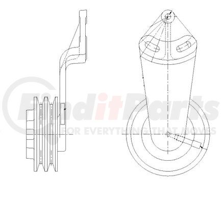 1077-07933-01 by KIT MASTERS - Kysor-Style Hub - New