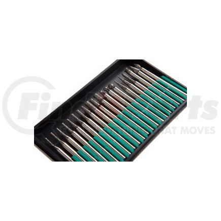 60238 by FORNEY INDUSTRIES INC. - Diamond Point Set, 20-Piece with 1/8" Shank