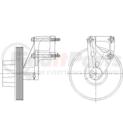 1077-09126-01 by KIT MASTERS - Kysor-Style Hub - New