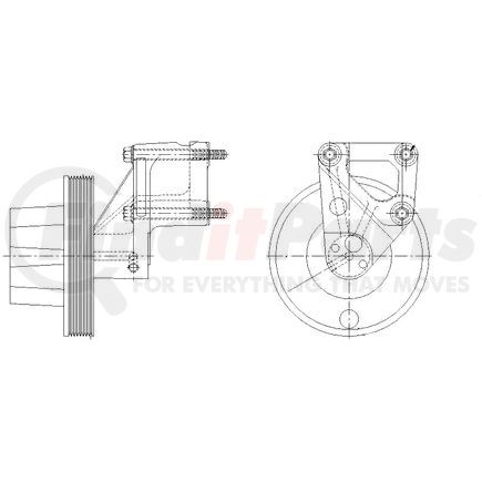 1077-09128-02 by KIT MASTERS - Kysor-Style Hub - New