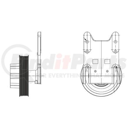 1077-09351-01 by KIT MASTERS - Kysor-Style Hub - New