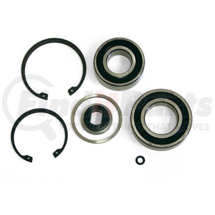 8582-03 by KIT MASTERS - Pulley bearing kit for rebuilding Kysor-style fan clutch hubs (pulley & bracket). Includes one 3207 bearing and one 6209 bearing.