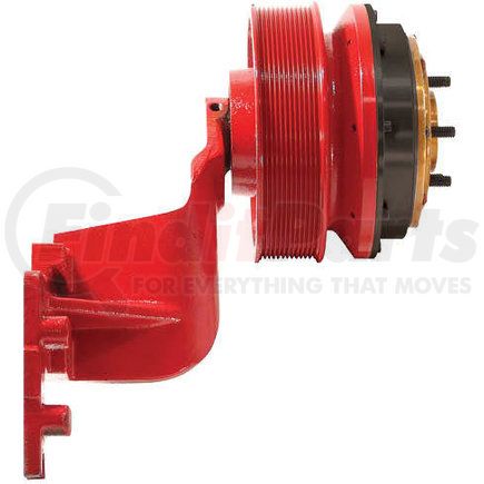 99350 by KIT MASTERS - Engine Cooling Fan Clutch - GoldTop, with High-Torque, 7.91" Back Pulley
