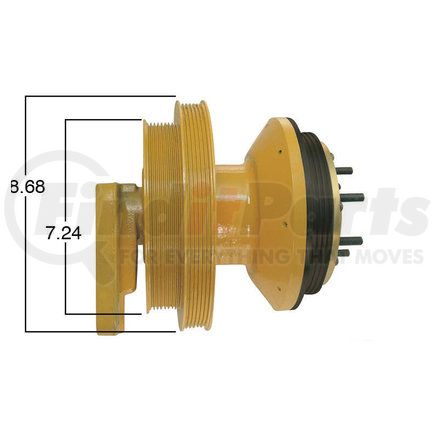 99362 by KIT MASTERS - Caterpillar Fan Clutch