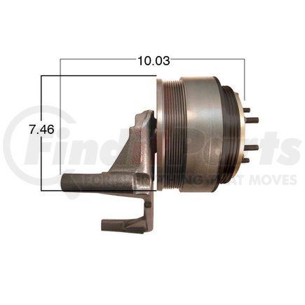 99893 by KIT MASTERS - Mercedes Fan Clutch