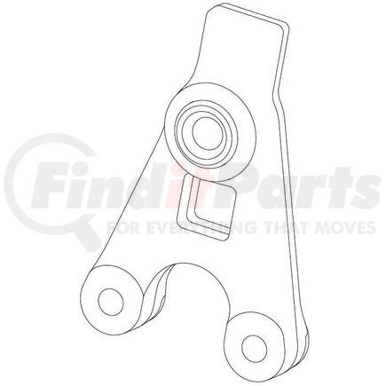 TA-001 by KIT MASTERS - Belt Tensioner Pulley Bracket - for PolyForce Accessory Drive Belts