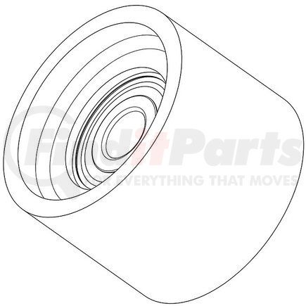 TP-018 by KIT MASTERS - Accessory Drive Belt Tensioner Pulley - for PolyForce Tensioners