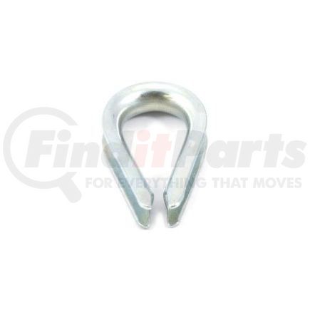 61031 by FORNEY INDUSTRIES INC. - Wire Rope (Aircraft Cable) Thimbles 3/16" Zinc-Plated