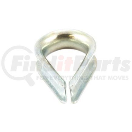 61034 by FORNEY INDUSTRIES INC. - Wire Rope (Aircraft Cable) Thimbles 3/8" Zinc-Plated