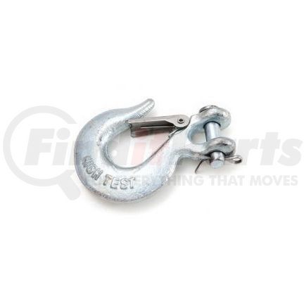 61080 by FORNEY INDUSTRIES INC. - Clevis Slip Hook with Latch, 1/4" Drop-Forged Galvanized (1,950 Lbs. WLL)