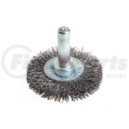 72251 by FORNEY INDUSTRIES INC. - Crimped Wire Wheel, 1-1/2" x .012" Wire with 1/4" Shank, Bulk