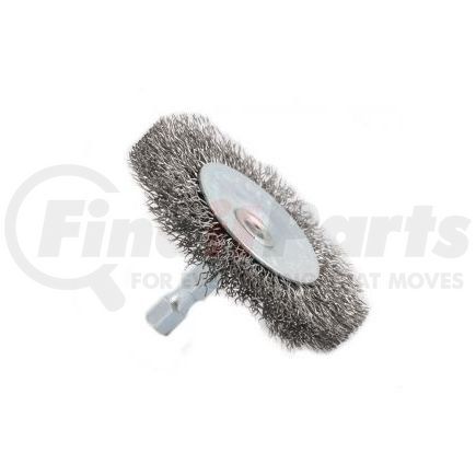 72733 by FORNEY INDUSTRIES INC. - Crimped Wire Wheel, 2-1/2" x .012" Wire with 1/4" Hex Shank