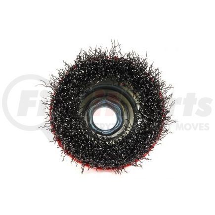 72755 by FORNEY INDUSTRIES INC. - Cup Brush, Crimped Wire 2-3/4" x .014" Wire with 5/8"-11 Arbor