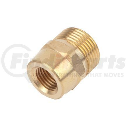 75114 by FORNEY INDUSTRIES INC. - Female Screw Nipple, M22M to 1/4" Female NPT