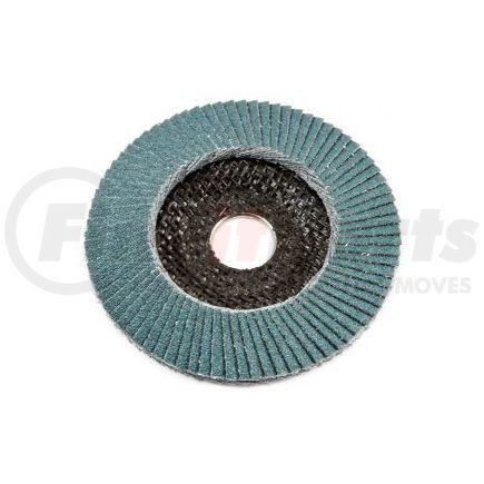71988 by FORNEY INDUSTRIES INC. - Flap Disc, Blue Zirconia, 120 Grit Type 29, Depressed Center, 4-1/2" with 7/8" Arbor ZA120
