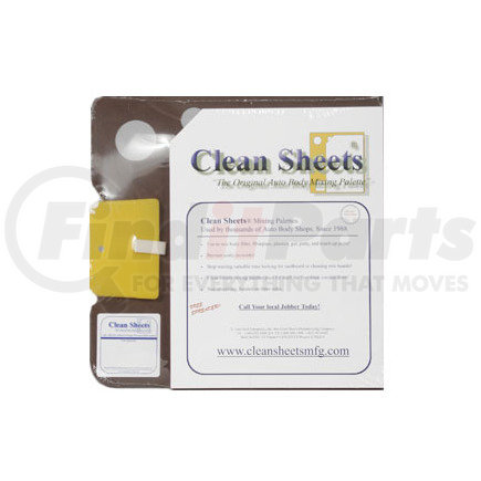 CS100 by CLEAN SHEETS - G.GARY HOLT ENTERPRISES - 12 X 12 Disposable Paper Mixing Board
