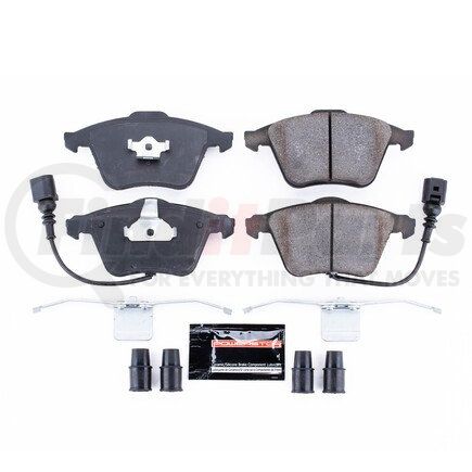 Z23915C by POWERSTOP BRAKES - Z23 EVOLUTION SPORT CARBON-FIBER BRAKE PADS W/ HARDWARE